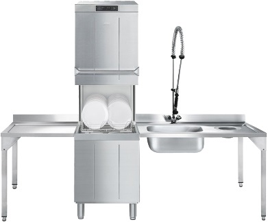 Купольная посудомоечная машина SMEG HTY511DSH - Изображение 6
