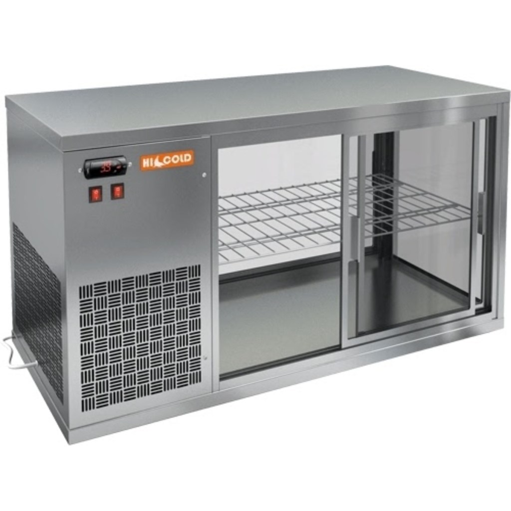 Витрина холодильная настольная HICOLD VRL 1100 L