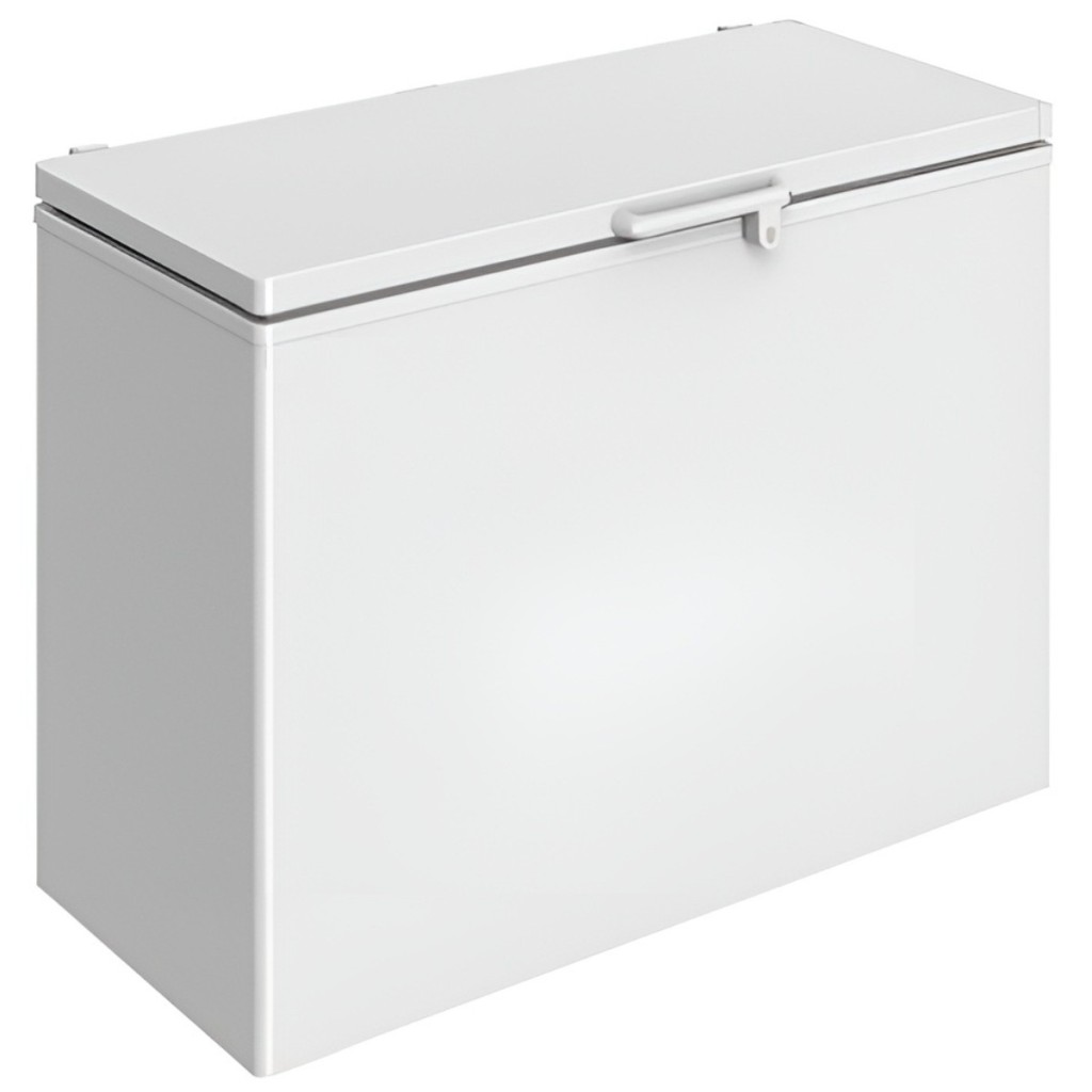 Ларь морозильный с глухой крышкой CRYSPI ЛН 300 (СF 300 S) 1 корзина