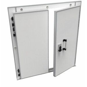 Дверь холодильная распашная двустворчатая НТ-РДД-1400*3000/120 - Изображение 2