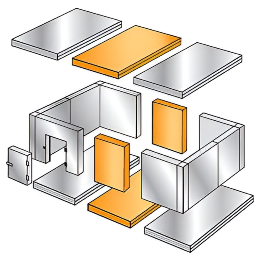 Расширительные пояса Polair 900×2560×2200 мм