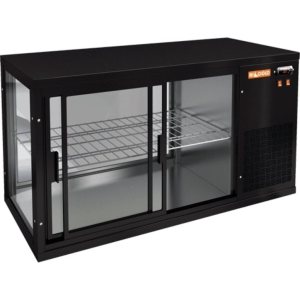 Витрина холодильная настольная HICOLD VRL 900 R Black