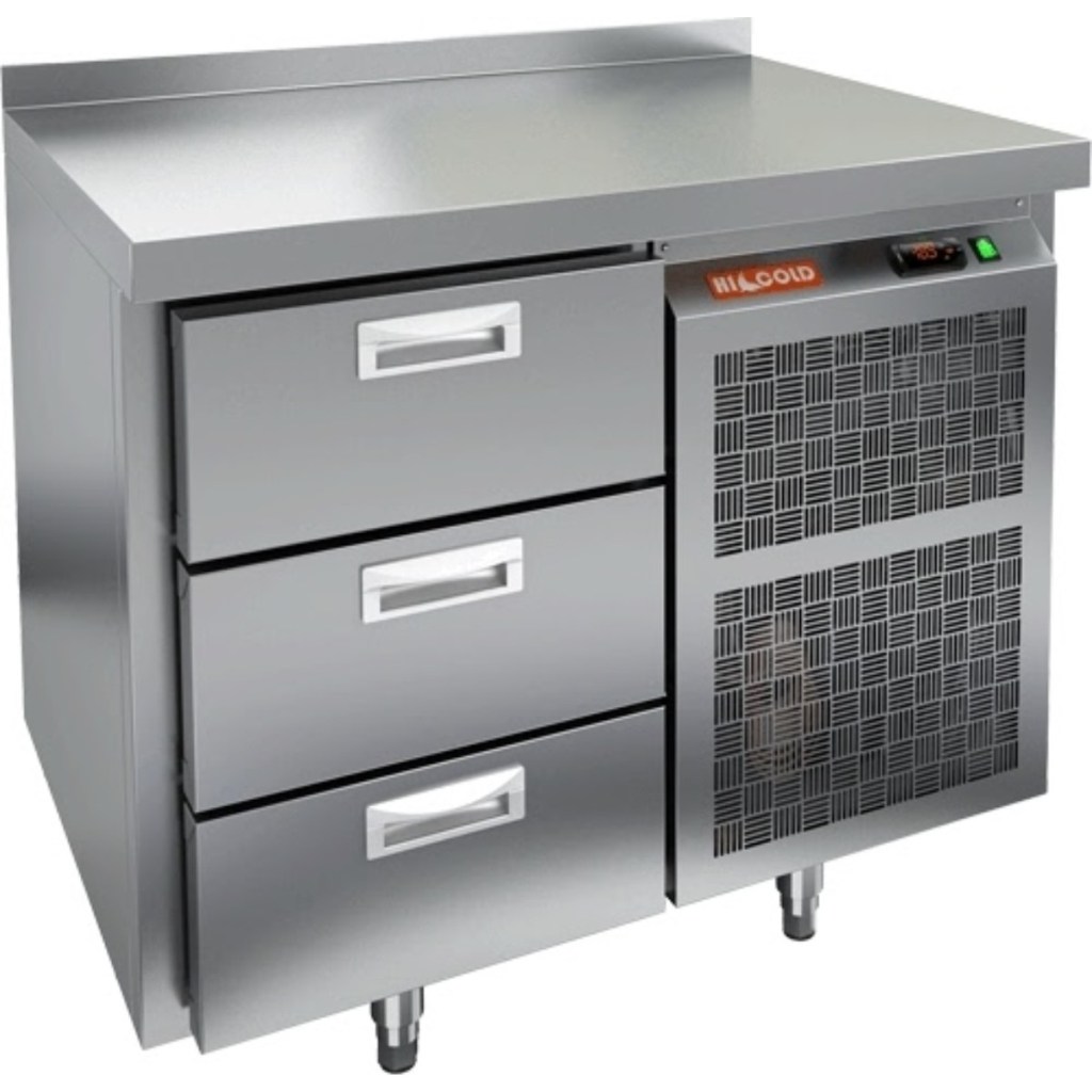 Стол холодильный среднетемпературный HiCold GN 3/TN без столешницы