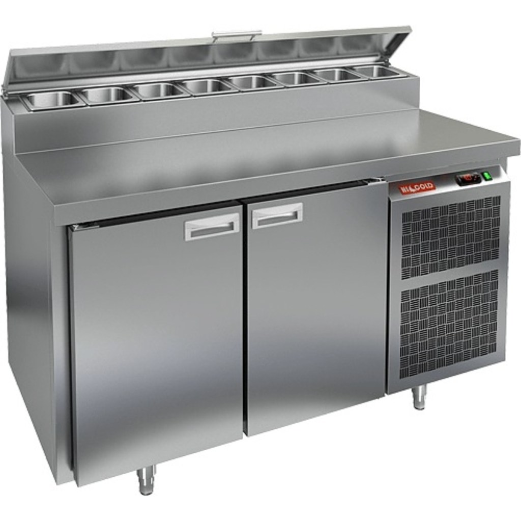 Стол холодильный для пиццы HiCold PZ2-11/GN (1/6H)