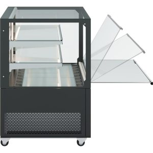 Витрина кондитерская Carboma KC84-110 VV 1,2-1 (9005) - Изображение 3