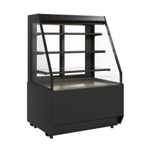 Витрина кондитерская Carboma KC70 VM 1,3-2 Standart открытая (версия 2.0) (9005)