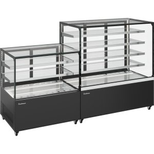 Витрина нейтральная Carboma KC78-110 N 1,2-1 (9005) - Изображение 2