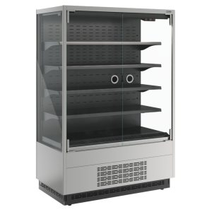 Горка холодильная Carboma FC20-07 VM 1,0-1 LIGHT фронт Х0 (версия 2.0) (9006-9005)