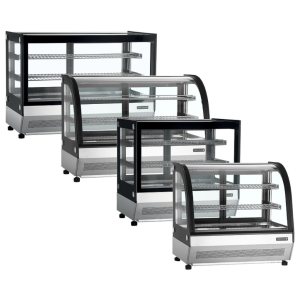 Витрина холодильная настольная TEFCOLD LCT750F BLACK - Изображение 4