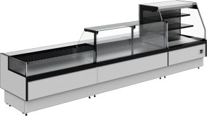 Витрина холодильная GC95 VV 0,94-1 без боковин (версия 2.0) (9006-9005) - Изображение 2