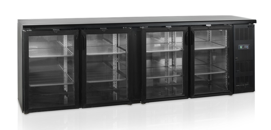 Шкаф холодильный TEFCOLD CBC410G барный черный