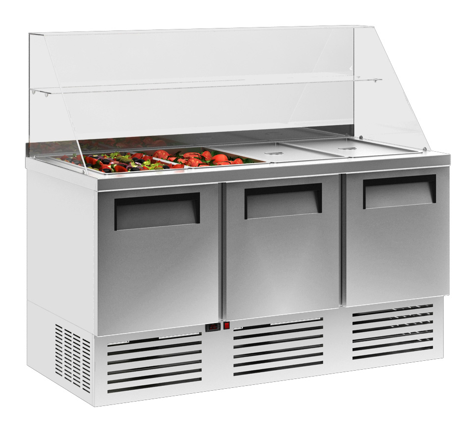 Холодильный стол для приготовления салатов Carboma T70 M2salGN-2 9006 - Изображение 2